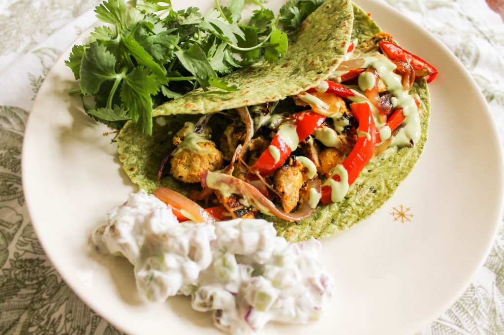 طريقه عمل الفاهيتا بالدجاج