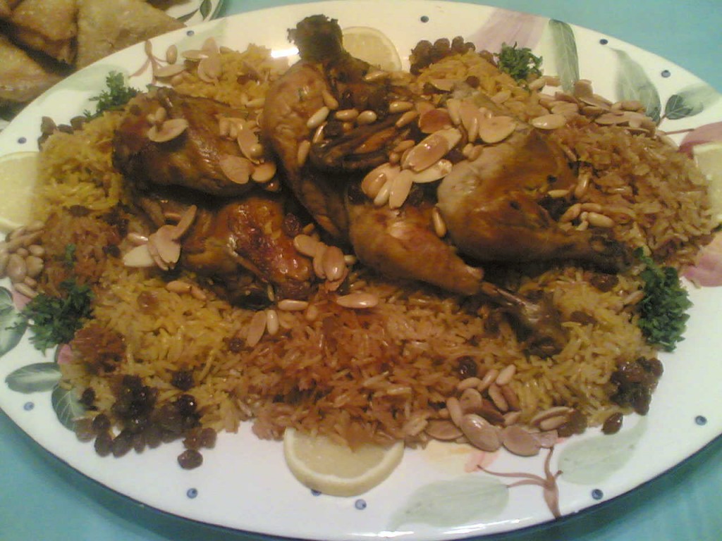 طريقه عمل المقلوبة بالدجاج