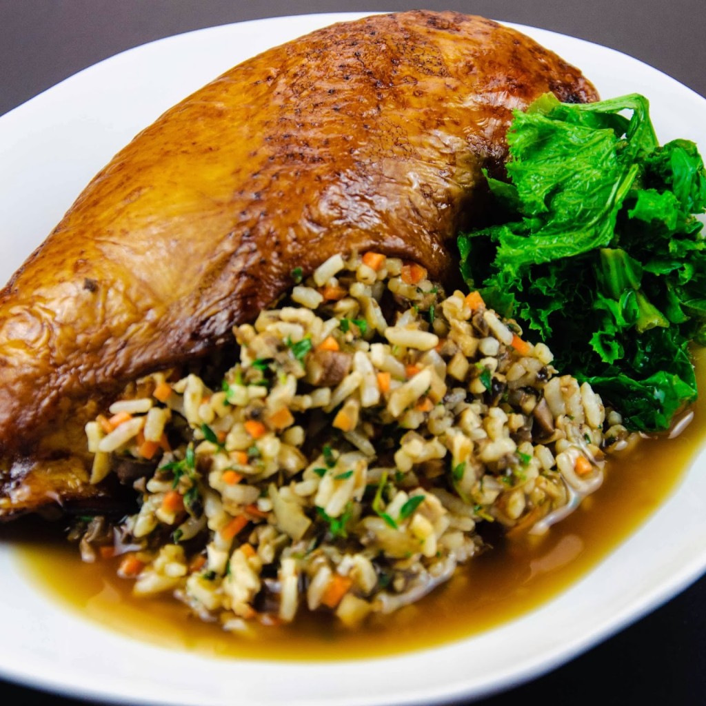 طريقة عمل الدجاج محشي بالأرزذ